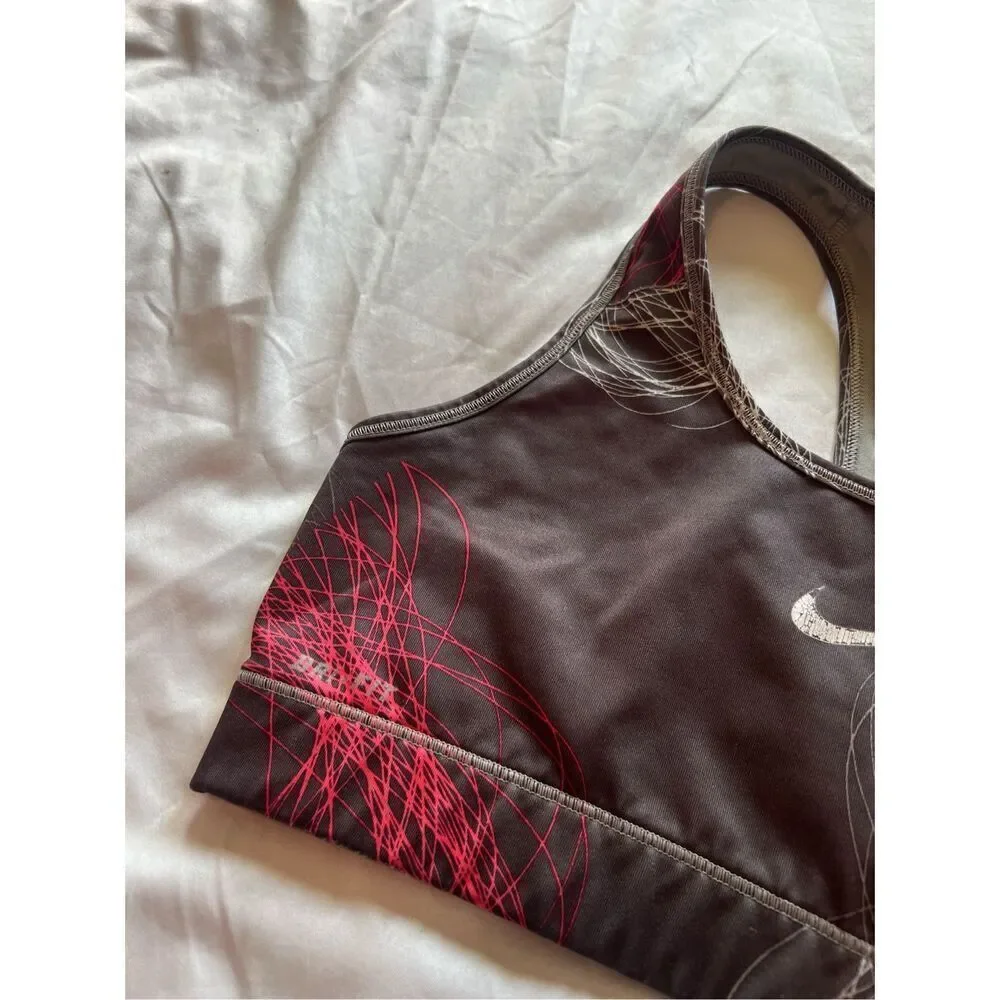 Nike Multicolored Sports Bra Woman’s Medium- See Description